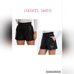 Elegant Black High-Waisted Women's Shorts